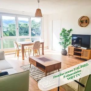 Appartement Style Et Confort ! T4 - Parking - Vue - Lumineux, Saint-Etienne (Loire)