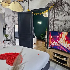 Appartement Passion - Jacuzzi Prive - Table Massage, Saint-Etienne (Loire)